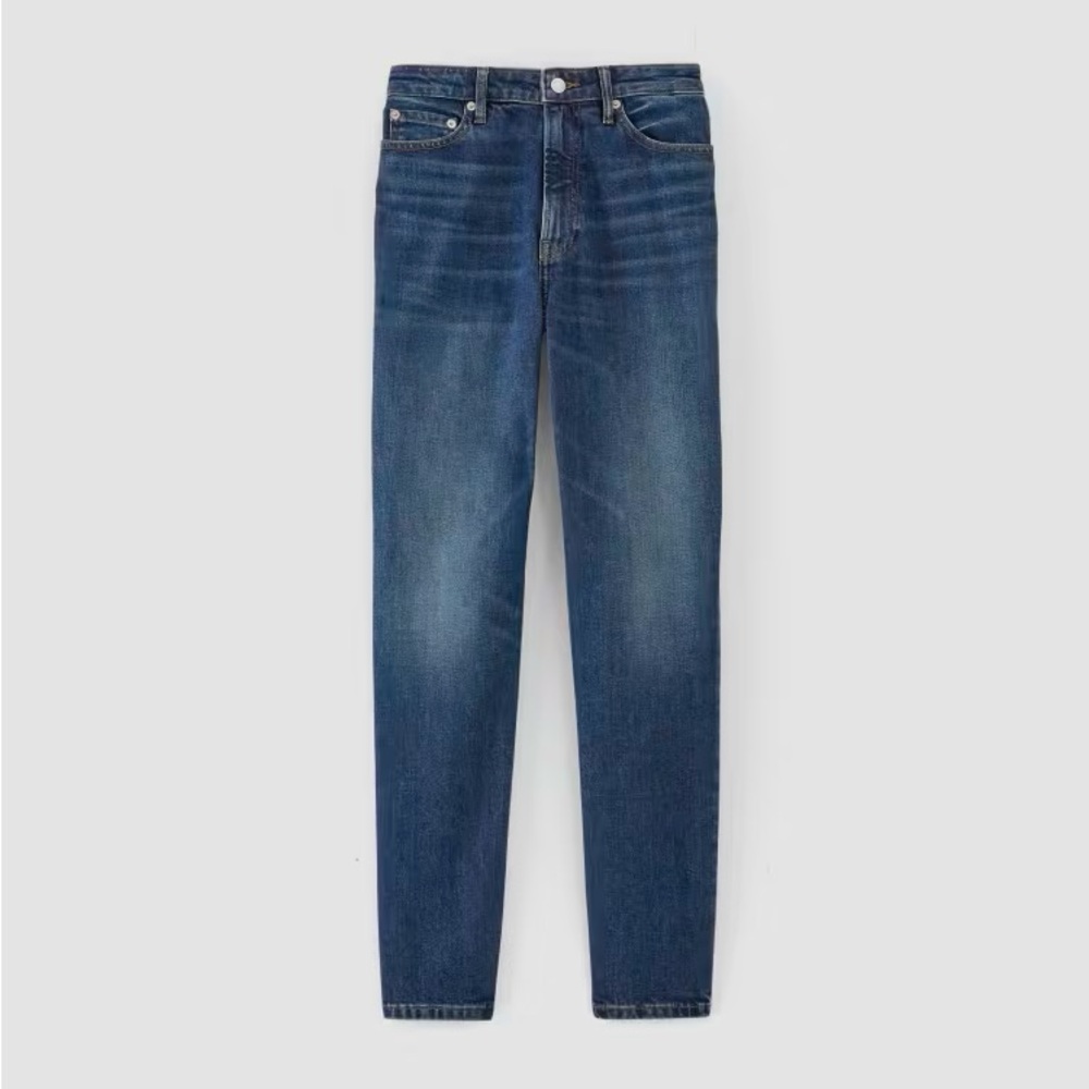 Everlane Curvy Cheeky Jean size 32 cropped inseam